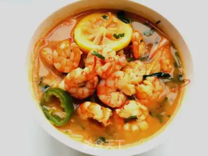 Make Thai lemon spicy shrimp step 6