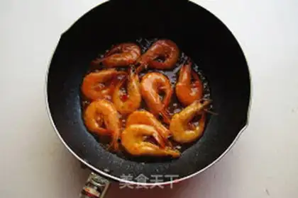 Make Thai sweet shrimp step 5