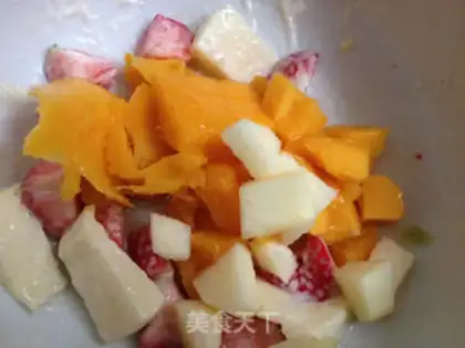 Make Mango salad step 2