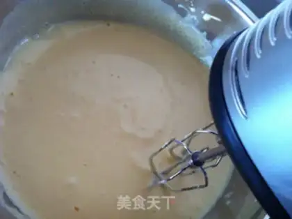 Make Full eggcake step 3