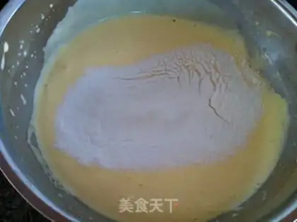 Make Full eggcake step 4