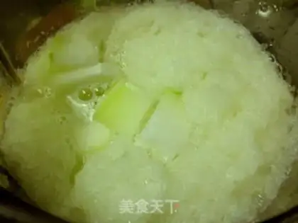 Make Lemon melon step 1