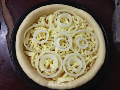Make Bacon onion pizza step 9