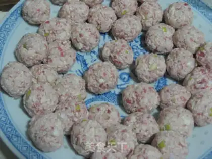 Make Tofu beefballs step 7
