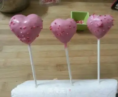 Make Chocolate lollipop cake step 13