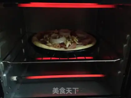 Make Bacon onion pizza step 14