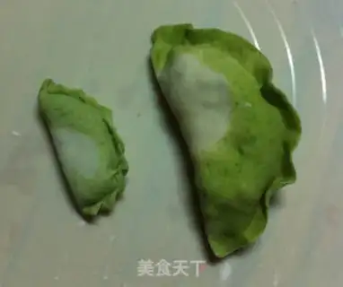 Make Two-coloured dumplings in the spring step 6