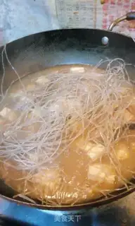 Make Tofu powdered fish soup step 7