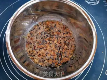 Make Black sesame peanut cookies step 5