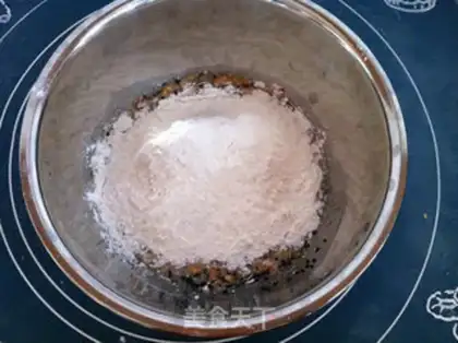 Make Black sesame peanut cookies step 6