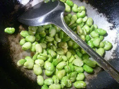 Make Chicken-legged beans step 2