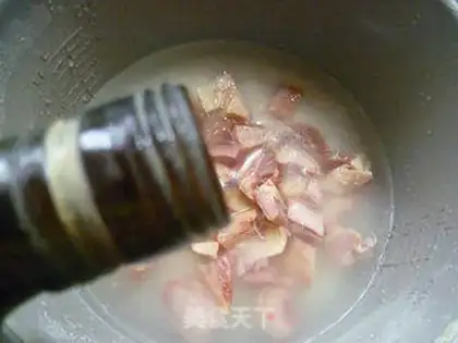 Make Chicken-legged beans step 6