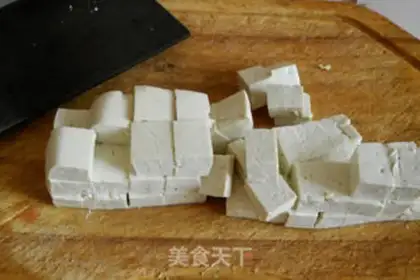 Make Big head, tofu step 2