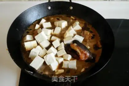 Make Big head, tofu step 7