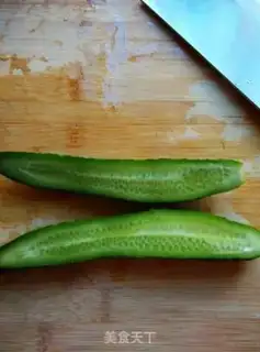 Make Crab with cucumber step 1