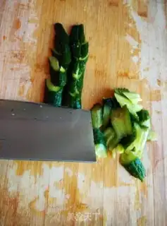 Make Crab with cucumber step 2