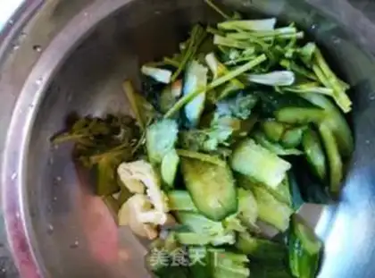 Make Crab with cucumber step 3