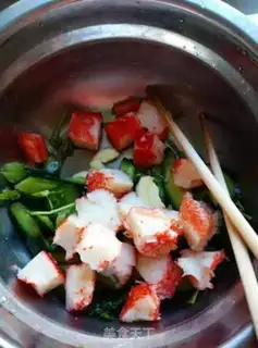 Make Crab with cucumber step 4