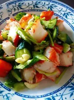 Make Crab with cucumber step 5