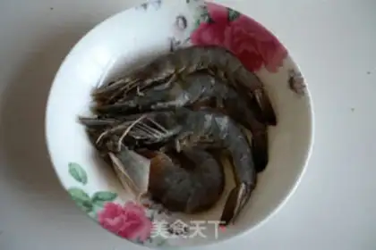 Make Shrimp with both ears step 2
