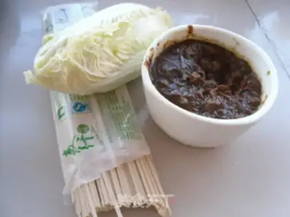 Make Soy sauce noodles step 0