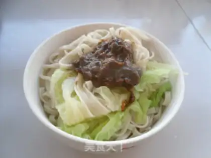 Make Soy sauce noodles step 4
