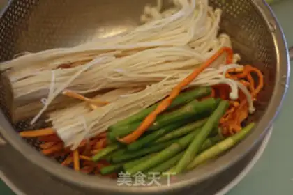 Make Gold soup makes bamboo step 2