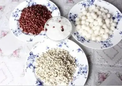 Make Red bean rice step 0