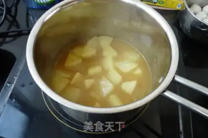 Make Curry radish soup step 5