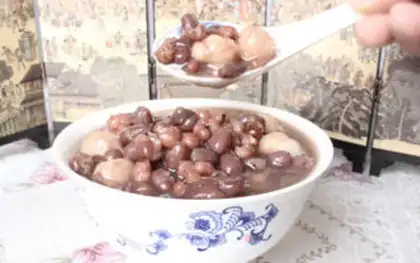 Make Red bean rice step 7