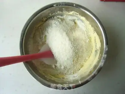 Make Cherry coconut cookies step 2