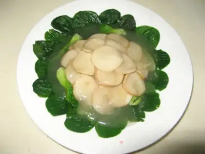Make Squealing the abalone mushrooms step 15