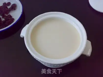 Make Cranberry milk step 5