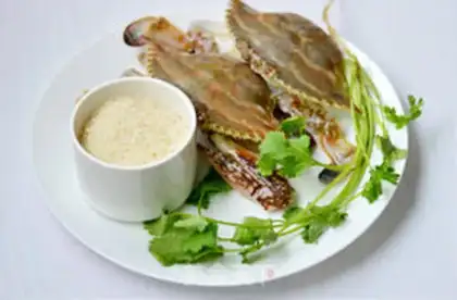 Make Crab porridge step 0
