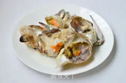 Make Crab porridge step 2