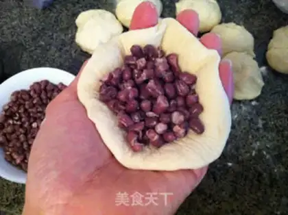 Make Red bean snack step 6