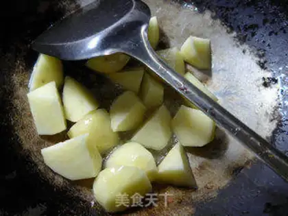 Make Water burns potatoes step 3