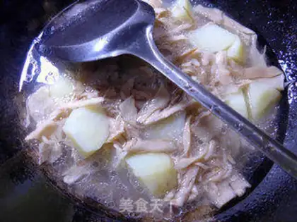 Make Water burns potatoes step 5