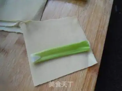 Make Tofu roll onions step 4