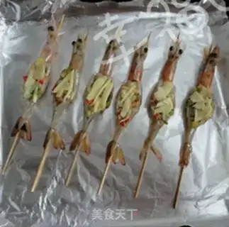 Make Garlic cheese and shrimp step 6