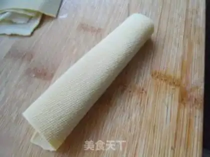Make Tofu roll onions step 5