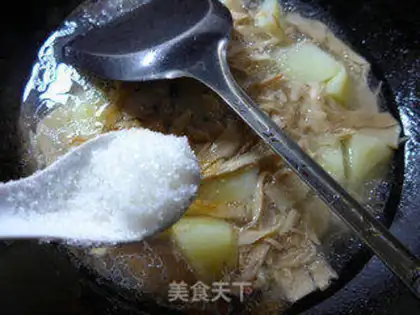 Make Water burns potatoes step 7