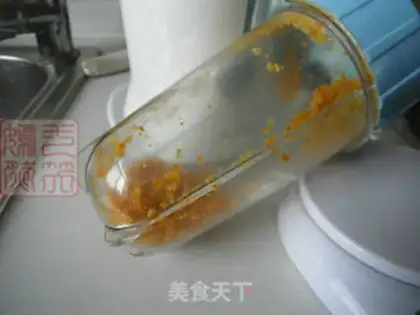 Make Orange waffles step 1