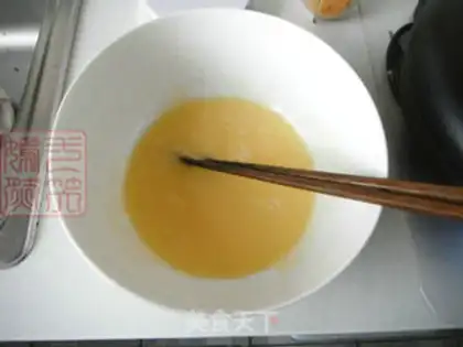 Make Orange waffles step 3