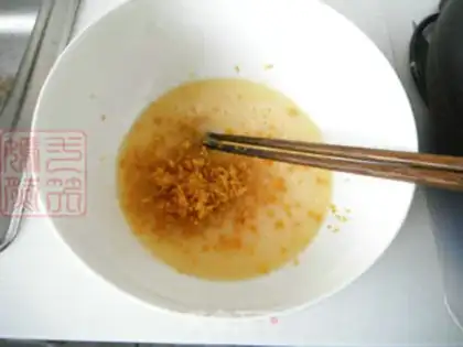 Make Orange waffles step 4