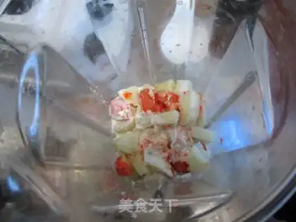 Make Milk mashed salad step 4