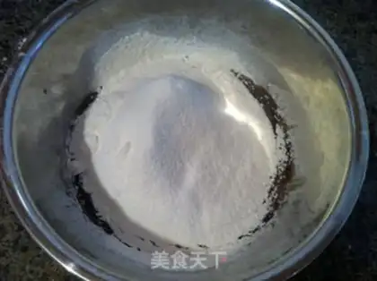 Make Red sugar sesame cookies step 3