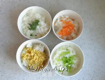Make Colour rice step 3