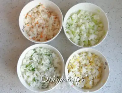 Make Colour rice step 4
