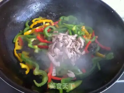 Make Three-coloured pretzels step 5